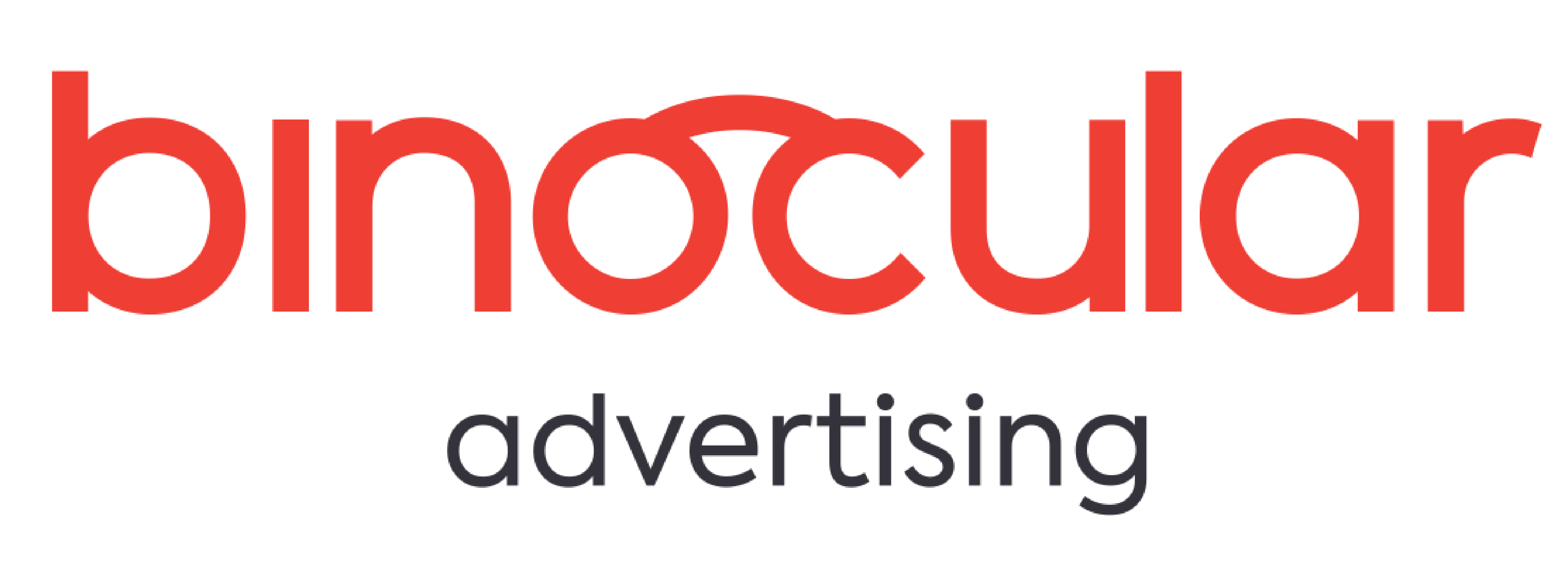 binocular advertising logo